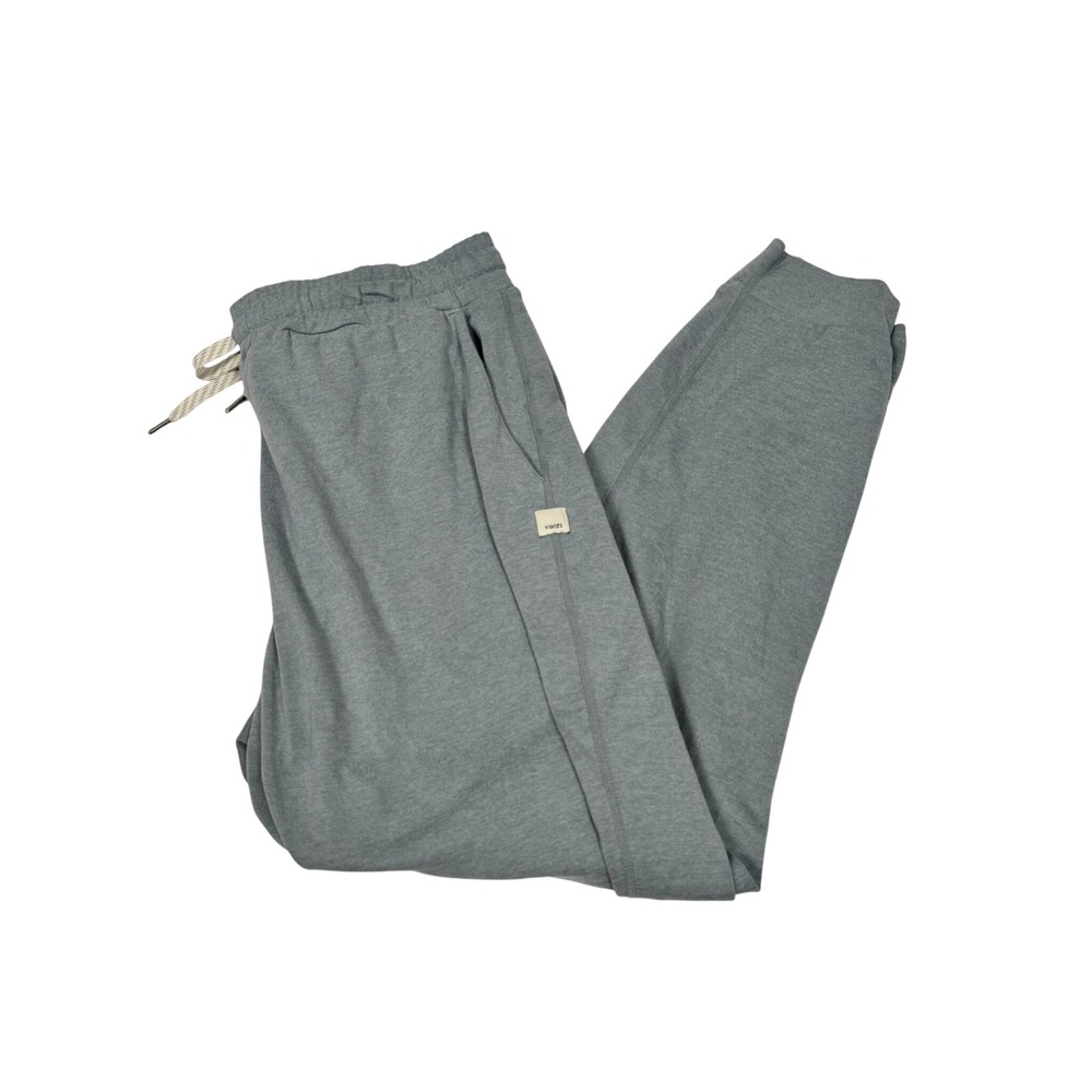 Vuori Women's Performance Jogger Long Gray Heather DreamKnit Lounge Pants Large - Picture 1 of 6